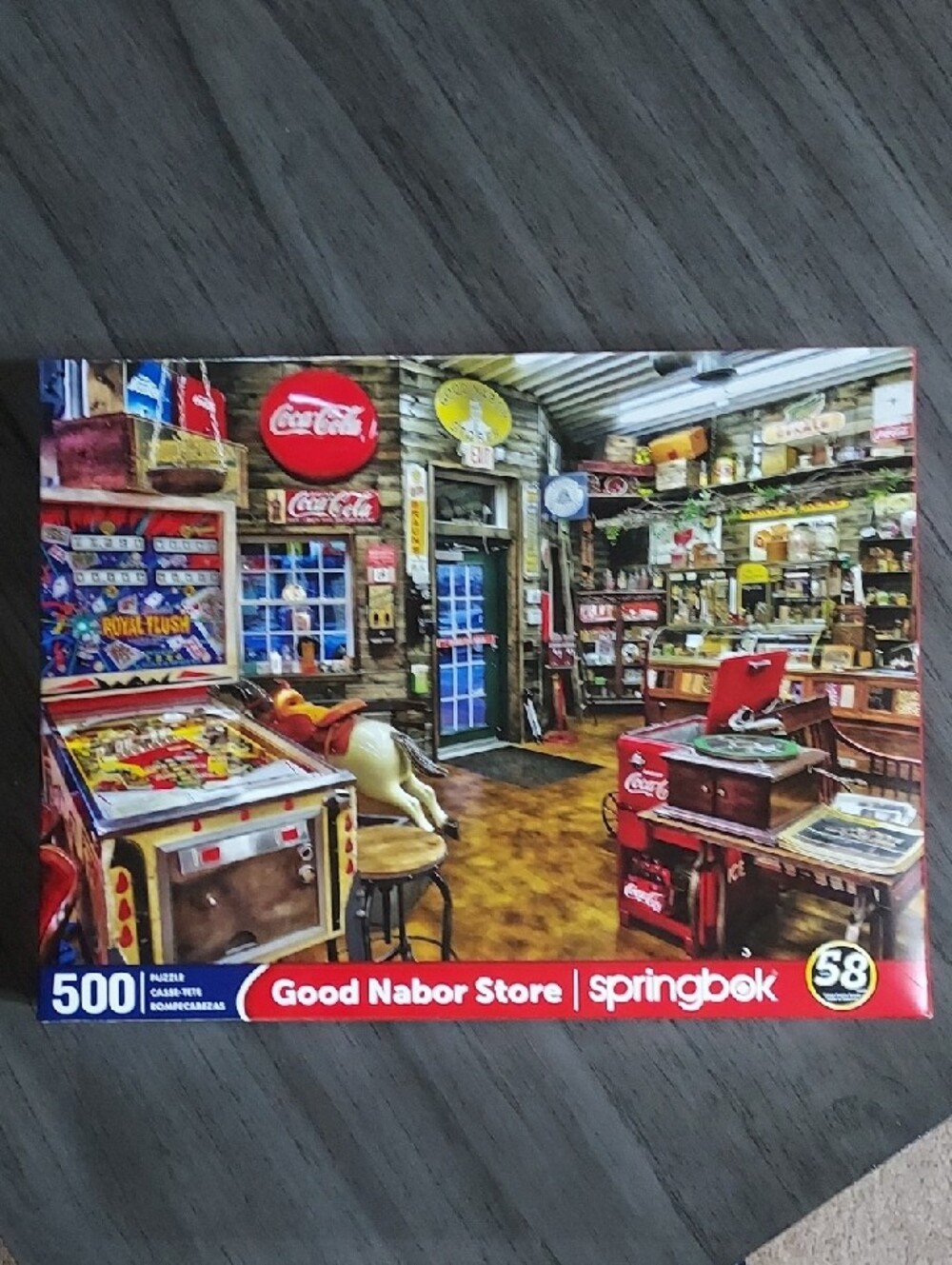 Springbok "Good Nabor Store" 500-Piece Jigsaw Puzzle - Vintage Store Scene